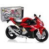 Lean Toys Biela motorka BMW S1000RR – zvukové a svetelné efekty