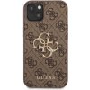 Guess 4G Metal Logo kryt pre iPhone 13 - hnedý GUHCP13M4GMGBR - možnosť vrátiť tovar ZADARMO do 30tich dní
