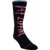 ponožky DEF LEPPARD - SHARP TEXT LOGO CREW - BLACK - PERRI´S SOCKS - DLC304-001
