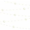 Perlová girlanda krémová 6,5m