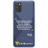 Picasee silikónový prehľadný obal pre Samsung Galaxy A03s A037G - Kazma - MŮŽETE DOKÁZAT, CO BUDETE CHTÍT