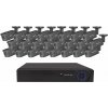 Securia Pro IP kamerový systém NVR24CHV8S-B SONY smart, čierny Nahrávanie: 2TB disk