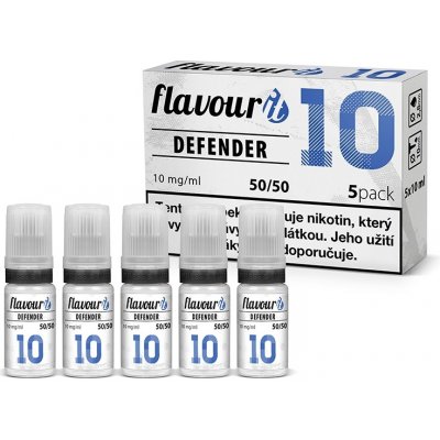 Flavourit DEFENDER PG50/VG50 10mg 5x10ml