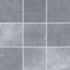Dlažba Rako Rebel tmavo sivá 10x10 cm mat DAK12742.1 0.910 m2