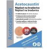 Acetocaustin Náplasť na bradavice 20 ks