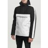 Urban Classics Stand Up Collar Pull Over jacket blk wht