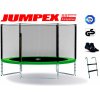 Trampolína JUMPEX SST 244 cm (2,4 m) Zelená s vonkajšou sieťou,