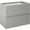 Kúpeľňová skrinka pod umývadlo Jungborn NONUS fume 800 x 635 x 453 mm