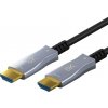 Kábel HDMI M/M 30m, Ultra High Speed+Eth, 8K@60Hz, HDMI 2.1, čierny, jednosmerný, aktívny, optický