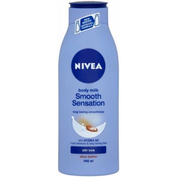 Nivea Smooth Sensation krémové telové mlieko pre suchú pokožku 400 ml