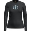Icebreaker Women's 200 Oasis LS Crewe POW black