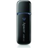 Apacer USB flash disk, USB 3.0, 32GB, AH355, čierny, AP32GAH355B-1, USB A, s krytkou