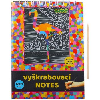 Wiky vyškrabávacie notes 12 listov