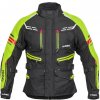 Pánska moto bunda W-TEC Ventura Farba čierna-fluo žltá, Veľkosť M