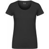 Excd by Promodoro Dámske bavlnené tričko CD3075 Charcoal -Solid M