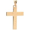 Prívesok ZLATÝ KRÍŽIK gravírovaný