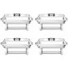 Ohrievač jedla Chafing – sada 4 kusov, HENDI, GN 1/1, 7,5L, 600x355x(H)305mm