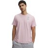 Pánske tričko s krátkym rukávom UNDER ARMOUR-UA M 60/40S EVOL LOGO SS-PNK Ružová S 2025