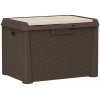 Záhradný úložný box s poduškou 125 l Dekorhome