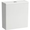 Laufen Nádržka na WC New Classic s vnútornou batériou Dual Flush, chrómové tlačidlo, biely lesk H8288520008721