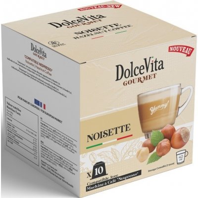 Dolce Vita Orieškové Cappuccino do Nespresso kapsule 10 ks