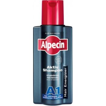 Alpecin Hair Energizer Aktiv Shampoo A1 aktivačný šampón pre normálnu až suchú pokožku hlavy 250 ml