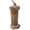 Strefa Small Animals dřevěný válec opletený 18 cm