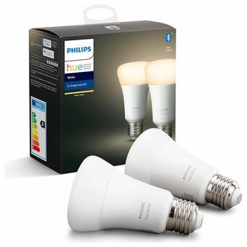 Philips Hue White Bluetooth 2ks 9W 2700K E27 LED svetelný zdroj