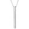 Crave Vesper Vibrator Necklace Silver