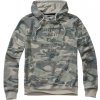 Mikina s kapucňou Brandit MOTÖRHEAD, sivá camo - M