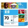 HP no 70 gloss enhancer a šedá tisk hlava, C9410A C9410A