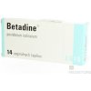 Betadine 200 mg vaginálne čapíky sup vag (fólia PVC/PE) 14 ks