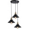 Závesná lampa Tealight stropné svietidlo s 3 svetelnými bodmi E27