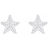 Eppi strieborné náušnice hviezdice Teagan E37430