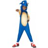 SONIC ježko detský kostým veľkosť S(122-128cm)