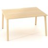 Pracovné stoly Bench ALFA ROOT 140x160cm, dub - 1 kus - 1 KS - pracovný - 160 cm - Interier Říčany - zdvojená - Alfa Root - 74.2 cm - 140 cm - dub INTERIER-RICANY
