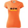 Boxer Piest Dámske Fantasy športové dresovina Neon mandarine