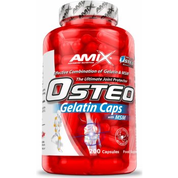 Amix Osteo Gelatine + MSM 200 kapsúl