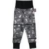 Kaarsgaren Protišmykové nohavice pre deti na lezenie bavlna futbal šedý