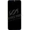 LCD displej Samsung A025G Galaxy A02s + dotykový + predný kryt čierny