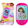 Fisher Price Detský mobil, smarfón Dora na batérie, ružový