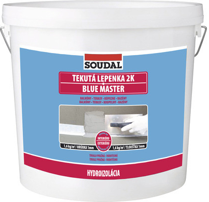 Tekutá lepenka Soudal 2K Blue Master 20kg