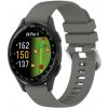 VSETKONAMOBIL 107374 SILICONE Vymeniteľný remienok pre Garmin Approach S50 tmavošedý