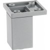 Poliplast Plastová nožička 33x33 mm / Šedá 150 mm