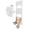 Vodný kúpeľňový radiátor Granitan 661 W 50 x 120 mm biely