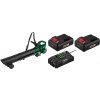 Parkside® Aku vysávač/fúkač lístia Plsba 40-Li A1 + Smart akumulátor 20 V/4Ah Paps 204 A1, 2 kusy + Dvojitá nabíjačka 20 V/4,5 A (800011195)