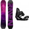 Raven Destiny dámsky snowboard + Gravity G2 Lady black viazanie - 139 cm + M (EU 38-42)