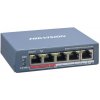 DS-3E1105P-EI/M 4x100Mb PoE+1x100Mb RJ45, smart switch, 45W