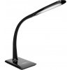 Čierna stolná LED lampa 7W s reguláciou farby