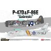 ACADEMY Model Kit letadlo 12530 - P-47D & F-86E 
